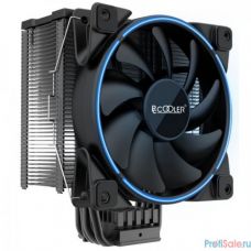 PCCooler GI-X6B V2 Кулер S775/115X/20XX/AM2/AM3/AM4 (24 шт/кор, TDP 160W, вент-р 120мм с PWM, Blue LED FAN, 5 тепловых трубок 6мм, 1000-1800RPM, 26.5dBa)