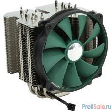 Кулер DEEPCOOL LUCIFER V2 S1155/S1156/S1150/S2011/S1366/S775/AM2/AM2+/AM3/AM3+/FM1/FM2 (8шт/кор, TDP 150W, PWM, 6 тепл. трубкок ) RET.