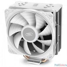 Кулер DEEPCOOL GAMMAXX GTE V2 WHITE LGA1366/115X/AM4/AM3/+/AM2/+/FM2/+/FM1 (12шт/кор, TDP 180Вт, PWM, White LED Fan 120mm, 4 тепл. трубки прямого контакта) RET