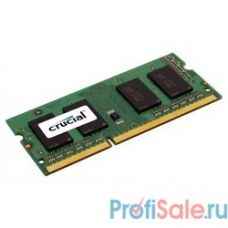 Crucial DDR3 SODIMM 4GB CT51264BF160B PC3-12800, 1600MHz, 1.35V