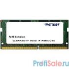 Patriot DDR4 SODIMM 8GB PSD48G213381S (PC4-17000, 2133MHz, 1.2V)