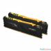 Kingston DDR4 DIMM 32GB Kit 2x16Gb HX426C16FB3AK2/32 PC4-21300, 2666MHz, CL16, HyperX Fury Black