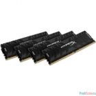 Kingston DDR4 DIMM 32GB Kit 4x8Gb HX424C12PB3K4/32 PC4-19200, 2400MHz, CL12, HyperX Predator