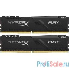 Kingston DDR4 DIMM 64GB Kit 2x32Gb HX432C16FB3K2/64 PC4-25600, 3200MHz, CL16, HyperX Fury