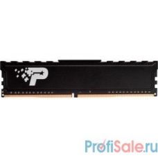 Память DDR4 4Gb 2400MHz Patriot PSP44G240081H1 RTL PC4-19200 CL17 DIMM 288-pin 1.2В single rank