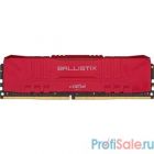 Crucial DDR4 8GB 2666MHz BL8G26C16U4R PC4-21300, 2666MHz Ballistix Red