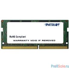 Память DDR4 16Gb 2666MHz Patriot PSD416G266681S RTL PC4-21300 CL19 SO-DIMM 260-pin 1.2В