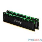 Kingston DDR4 DIMM 32GB Kit 2x16Gb KF432C16RB1AK2/32 PC4-25600, 3200MHz, CL16, RGB