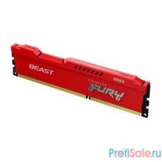 Kingston DRAM 8GB 1866MHz DDR3 CL10 DIMM FURY Beast Red KF318C10BR/8