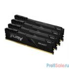 Kingston DRAM 64GB 3200MHz DDR4 CL16 DIMM (Kit 4x16Gb) FURY Beast Black KF432C16BB1K4/64