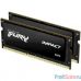 Kingston DRAM 32GB 2666MHz DDR4 CL16 SODIMM (Kit of 2) 1Gx8 FURY Impact KF426S16IBK2/32