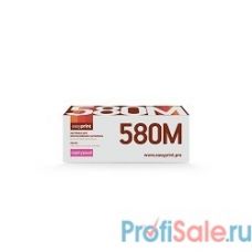 Easyprint TK-580M  Тонер-картридж LK-580M для Kyocera FS-C5150DN/ECOSYS P6021 (2800 стр.) пурпурный, с чипом