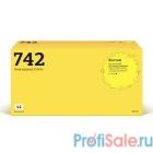 T2 CE742A Картридж (TC-H742) для HP CLJ Professional CP5225/5225n/5225dn (7000 стр.) жёлтый, с чипом, восст.