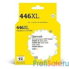 T2 CL-446XL Картридж IC-CCL446XL для Canon PIXMA iP2840/2845MG2440/2540/2940/2945/MX494, цветной