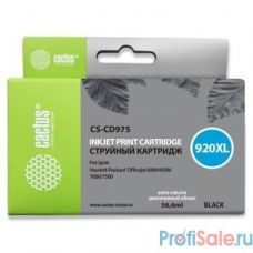 Cactus CD975AE Картридж №920XL для HP DJ 6000/6500/7000/7500, чёрный