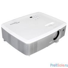 Optoma X400+ Проектор {Full 3D; DLP, XGA (1024*768), 4000 ANSI Lm, 22000:1; Zoom 1,3x; TR 1.49 - 1.93:1; HDMI x2; MHL; VGA IN; Composite;S-Video;AudioIN 3,5mm x2;VGA Out;AudioOut; RS232; RJ45; USB A P