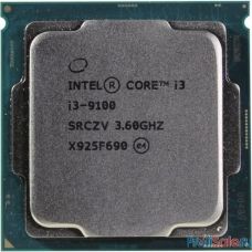 CPU Intel Core i3-9100 Coffee Lake OEM {3.60Ггц, 6МБ, Socket 1151v2}