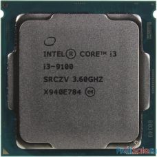 CPU Intel Core i3-9100 Coffee Lake BOX {3.60Ггц, 6МБ, Socket 1151v2}