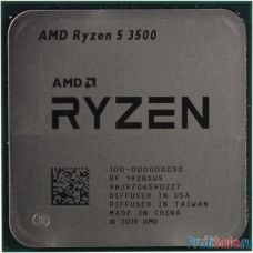 CPU AMD Ryzen 5 3500 OEM {3.6GHz up to 4.1GHz/6x512Kb+16Mb, 6C/6T, Matisse, 7nm, 65W, unlocked, AM4}