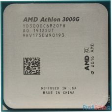 CPU AMD Athlon 3000G AM4 (YD3000C6FHMPK) (3.5GHz/100MHz/Radeon Vega 3) Multipack