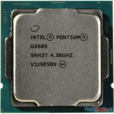 CPU Intel Pentium Gold G6605 Comet Lake OEM {4.3ГГц, 4МБ, Socket1200}