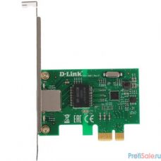 D-Link DGE-560T/D1A Сетевой PCI Express адаптер с 1 портом 10/100/1000Base-T (низкопрофильное крепление в комплекте)