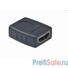 Gembird Переходник HDMI-HDMI  19F/19F, золотые разъемы, пакет [A-HDMI-FF]