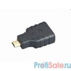 Gembird Переходник HDMI-microHDMI  19F/19M, золотые разъемы, пакет [A-HDMI-FD]