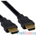 Кабель HDMI Gembird/Cablexpert , 1м, v1.4, 19M/19M, плоский кабель, черный, позол.разъемы, экран (CC-HDMI4F-1M)