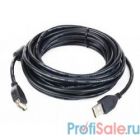 Gembird/Cablexpert CC-USB2-AMAF-6B USB 2.0 кабель удлинительный 1.8м AM/AF  ,черный, пакет 