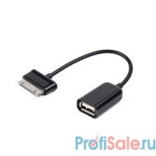 Gembird/Cablexpert A-OTG-AF30P-001 Кабель USB 2.0 OTG ,  USBAF/BM30pin, для планшетов Samsung, 0.15м, пакет