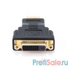Gembird Переходник HDMI-DVI  , 19M/25F, золотые разъемы, пакет(A-HDMI-DVI-3)