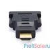 Gembird Переходник HDMI-DVI  , 19M/25F, золотые разъемы, пакет(A-HDMI-DVI-3)