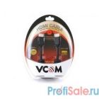 VCOM VHD6020D-1.8MB Кабель HDMI 19M/M ver:1.4+3D, 1,8m, позолоченные контакты, 2 фильтра Blister