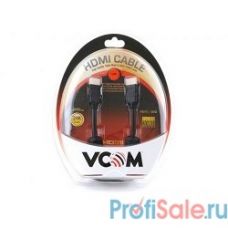 VCOM VHD6020D-1.8MB Кабель HDMI 19M/M ver:1.4+3D, 1,8m, позолоченные контакты, 2 фильтра Blister