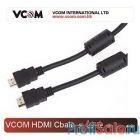 VCOM VHD6020D-3MB Кабель HDMI 19M/M ver:1.4+3D, 3m, позолоченные контакты, 2 фильтра Blister