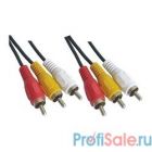 VCOM VAV7150-3M Кабель соединительный 3xRCA (M) - 3xRCA (M), 3m 