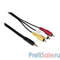 Telecom Кабель соединительный (TAV4545-3M) 3.5 Jack (M)/3 RCA (M) [6926123462294]