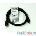 TV-COM Кабель HDMI to MicroHDMI ver1.4V+3D,1,8m (CG583K-1.8M) [6926123462690]