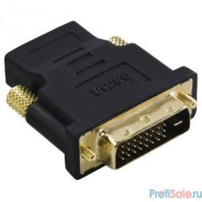 Адаптер Hama H-34035 HDMI (f) - DVI/D (m) позолоченные штекеры черный 