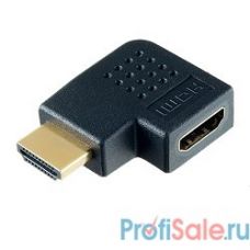 PERFEO Переходник угловой горизонтальный HDMI A вилка - HDMI A розетка (A7011)