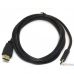 Espada Видеоадаптер micro HDMI 19M to HDMI 19M, 1.8m, V1.4, (EmcHDM19-HDMI19)