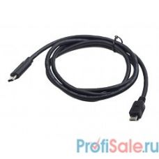Cablexpert CCP-USB2-mBMCM-1M Кабель USB2.0 microBM/USB3.1TypeC, 1м, 