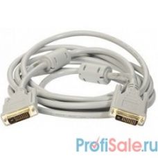 Exegate EX191094RUS Кабель DVI dual link (25M-25M) 1.8м Exegate, 2 фильтра, позолоченные контакты