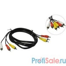 Telecom Кабель соединительный (TAV7150-2M) 3xRCA (M) - 3xRCA (M), 2m
