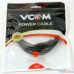 VCOM CE023-CU0.5-1.8M Кабель для аудио-видео техники IEC-320-C7--розетка 220V, 2-pin, 1,8м ,медный 