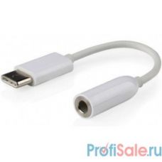 Cablexpert Переходник USB, USB Type-C/Jack3.5F, блистер (CCA-UC3.5F-01-W)