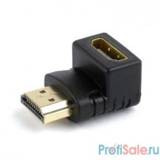 Cablexpert Переходник HDMI-HDMI 19F/19M, угловой  соединитель 90 градусов, золотые разъемы (A-HDMI90-FML)