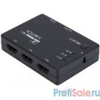 ORIENT HDMI 4K Switch HS0301H, 3->1, HDMI 1.4/3D, UHDTV 4K(3840x2160)/HDTV1080p/1080i/720p, HDCP1.2, встроенный ИК приемник, пульт ДУ, питание от HDMI, пл.корпус (30372)