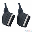 PERFEO Кабель SCART (21 pin) вилка - SCART (21 pin) вилка, длина 2 м. (S8001)